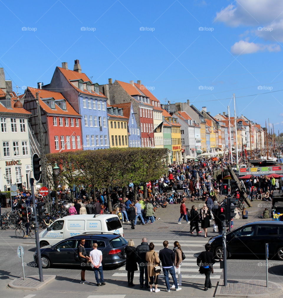 People - Nyhavn - Copenhagen. People - Nyhavn - Copenhagen