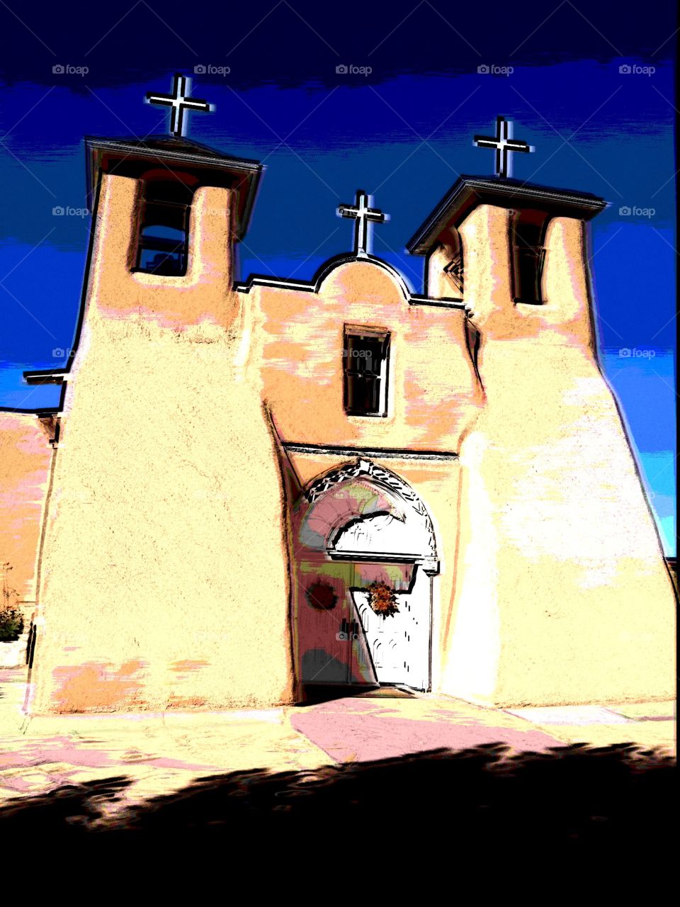 Mission Church, San Fransisco De Asis, Taos, New Mexico