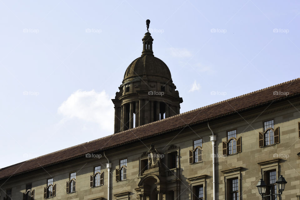 Union Buildings Of South Africa West-wing Close-up