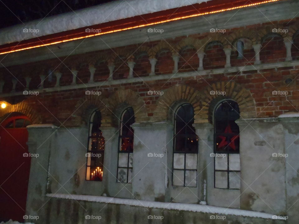 En gång på julbord. Однажды в Рождество.