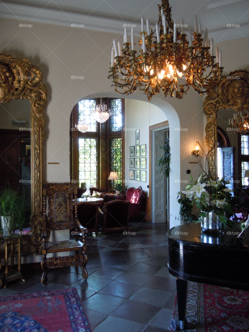 old mirror furniture castle by MagnusPm