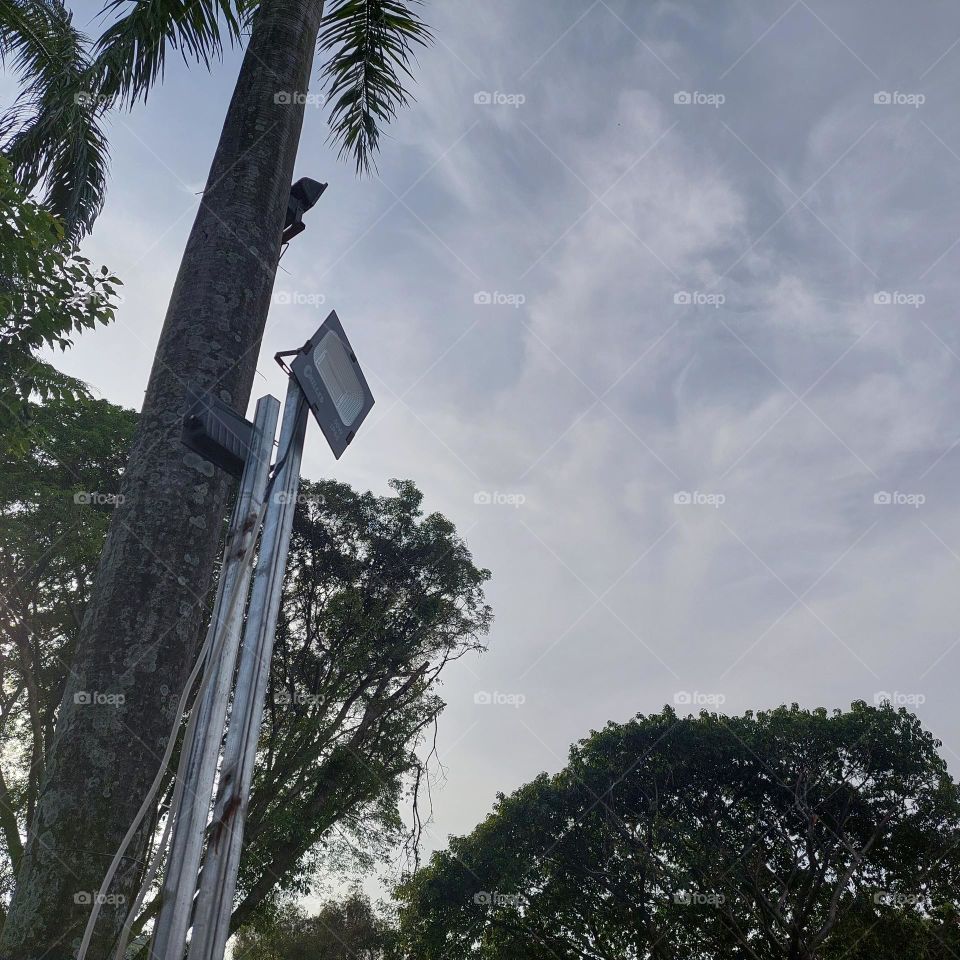 garden lighting with LED technology