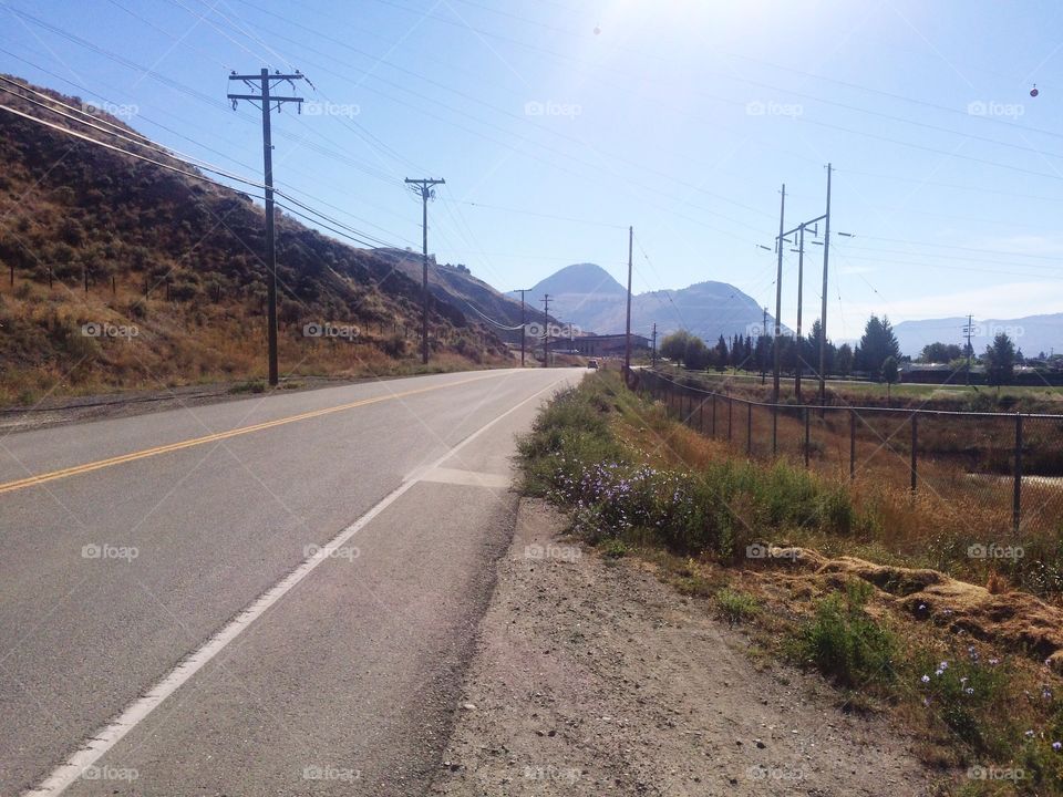 Walking the open road in Kamloops! 
