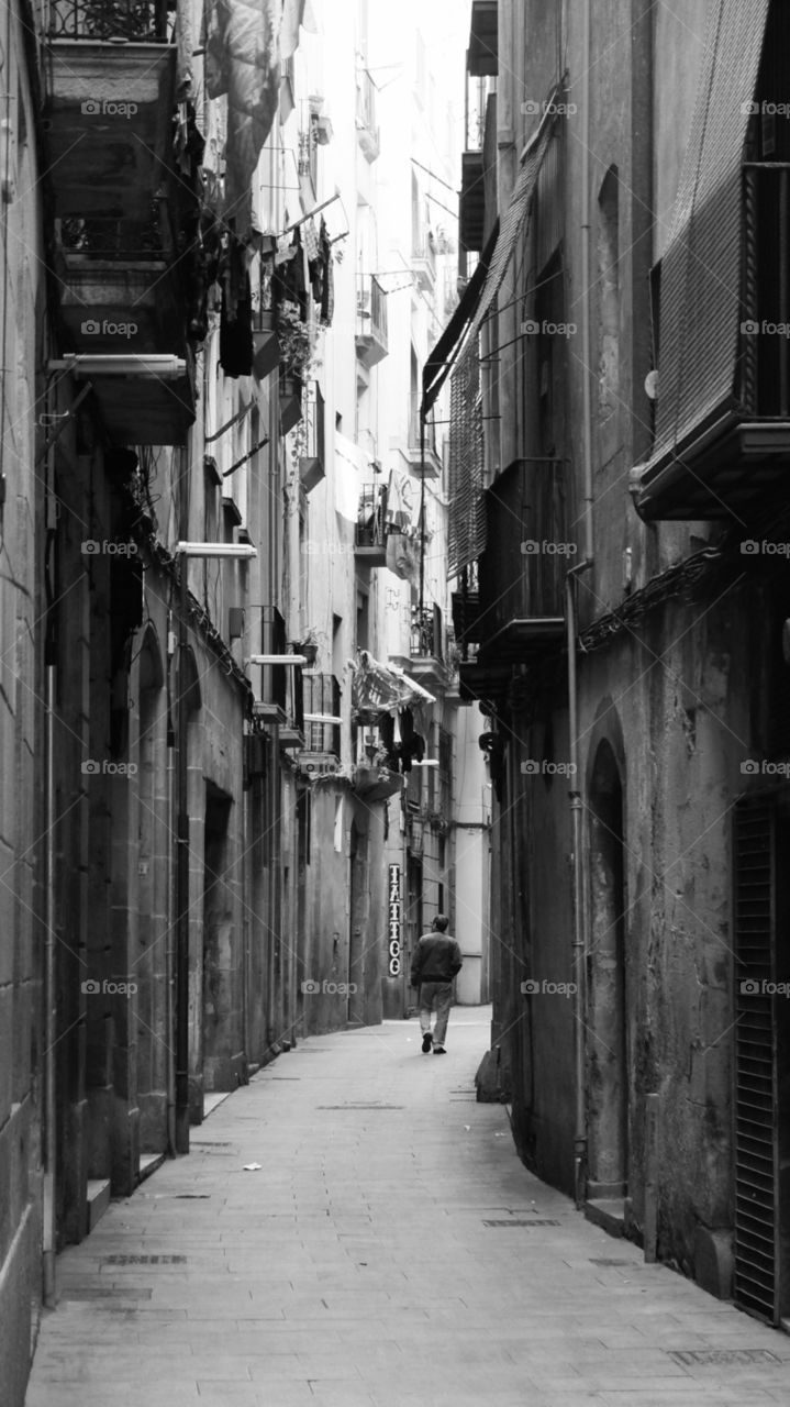 Barcelona street scene