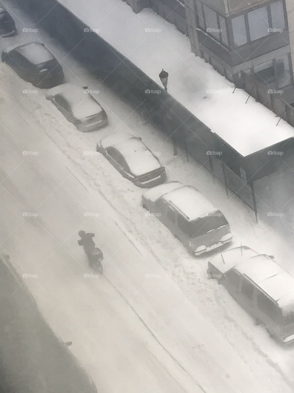 Snowstorm in NYC