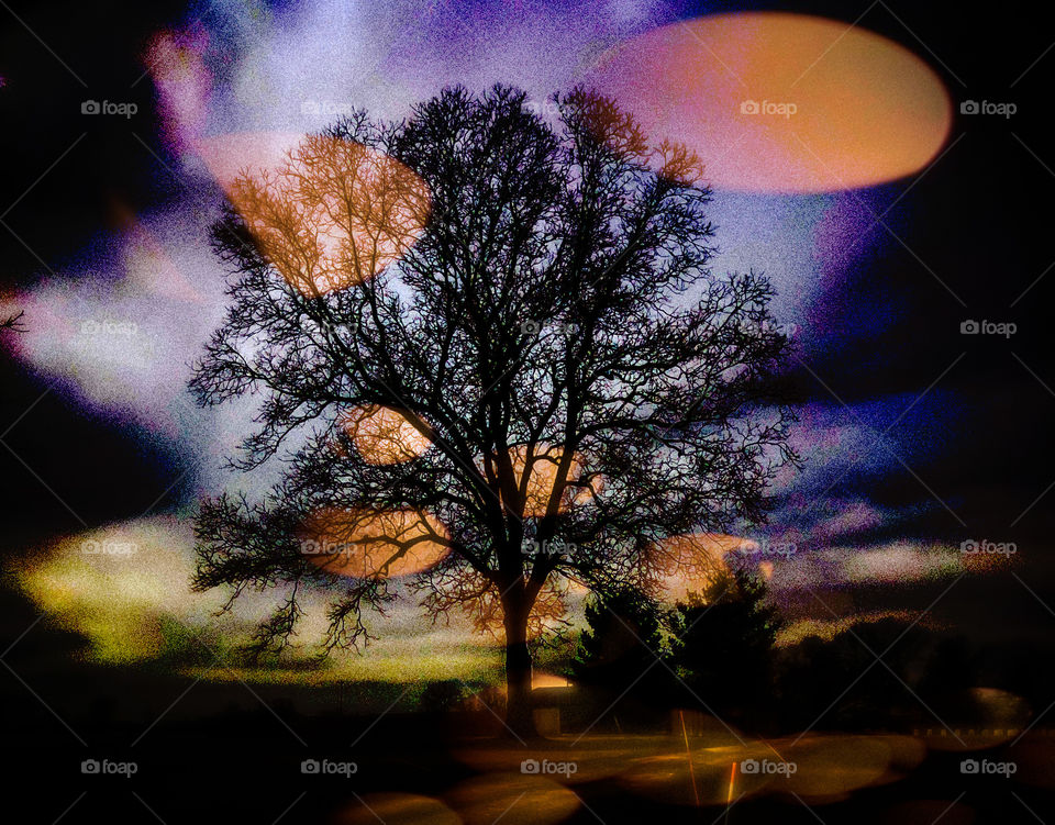 Landscape done with overlay