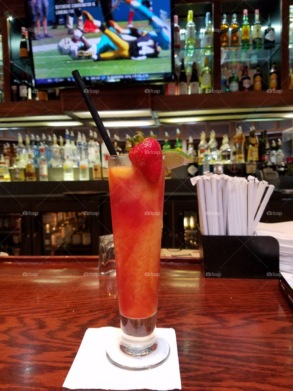 strawberry mango daiquiri at Red Lobster