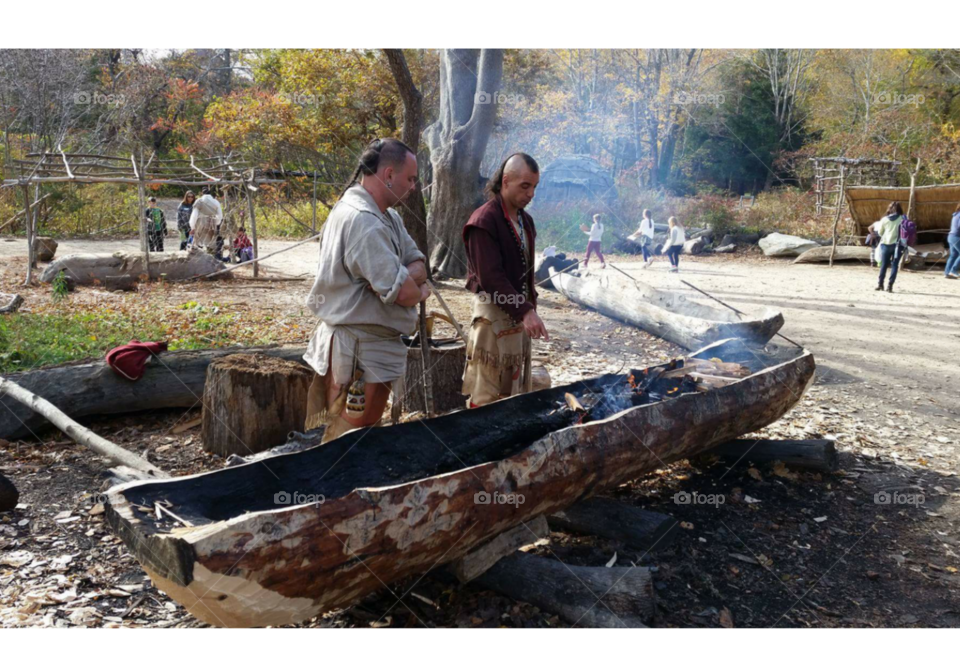 canoe making