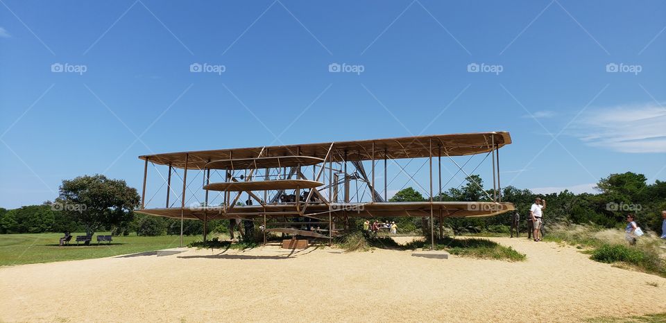 Wright Brothers airplane