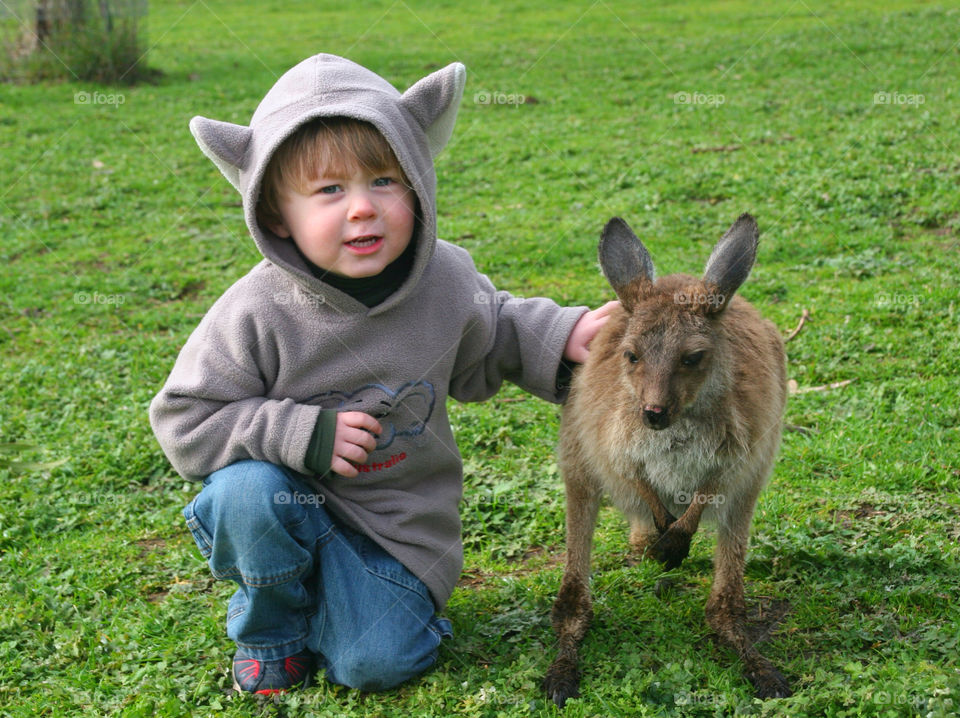 green play mammals boy by kshapley