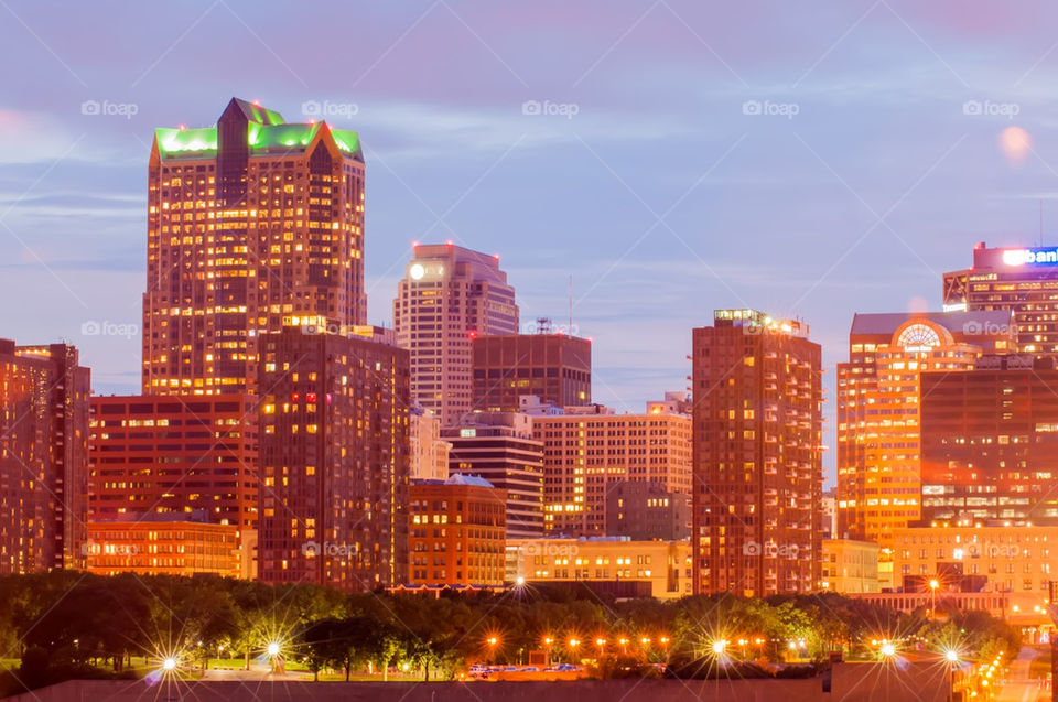 st louis missouri city skyline