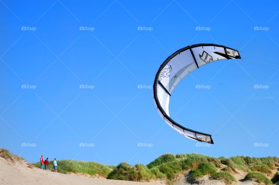 Kite on a beach