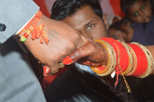 it is the best moment of marriage, million people is watching this moment.