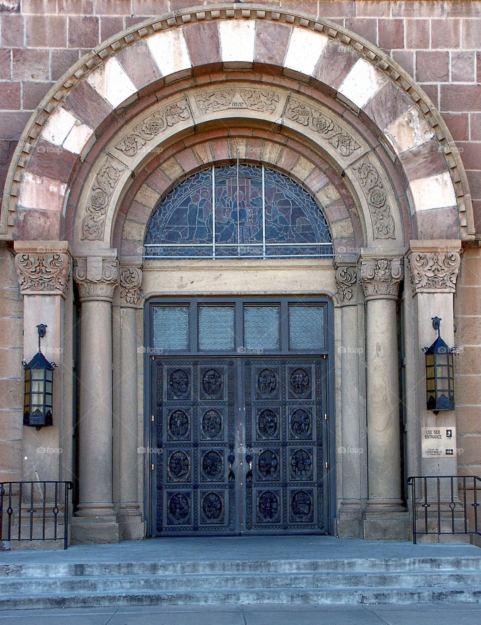 Large doorway