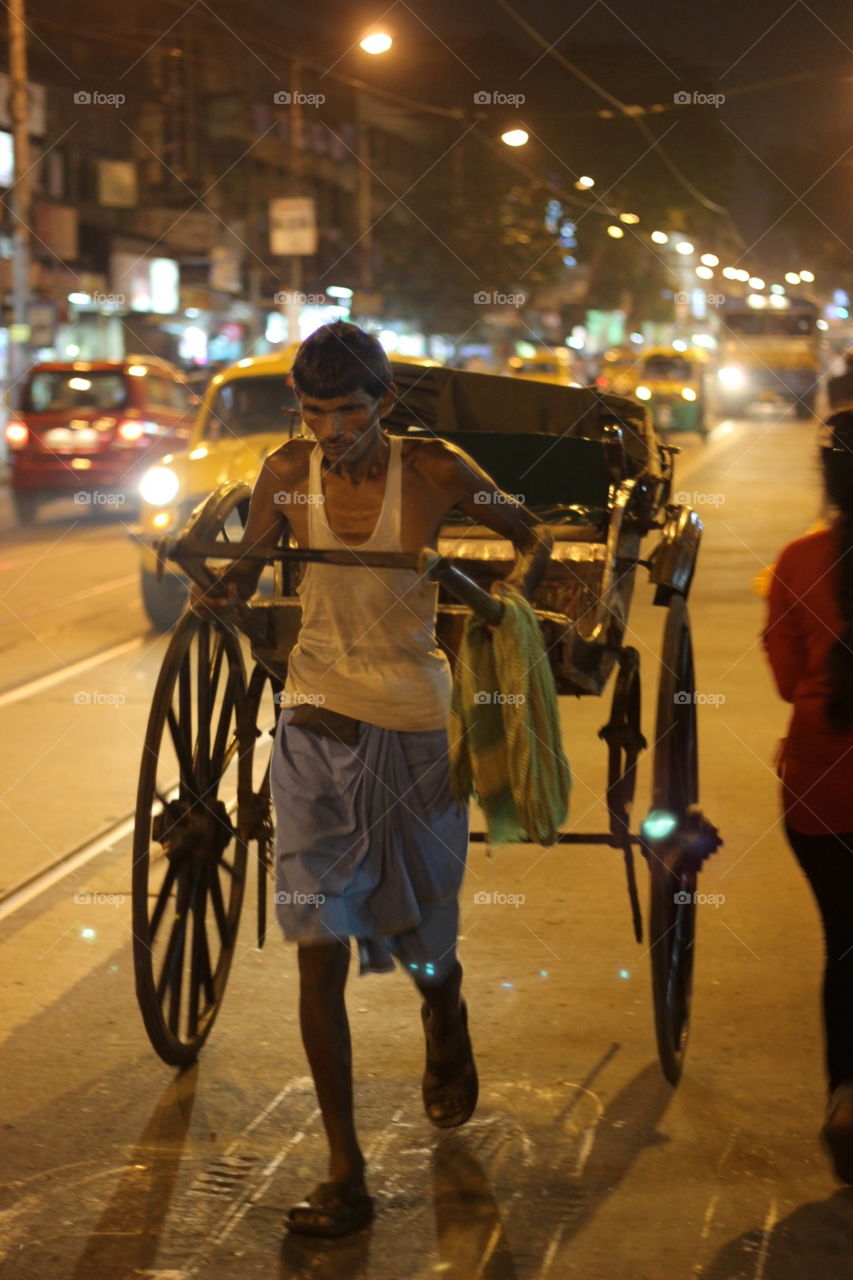 Rickshaw Puller