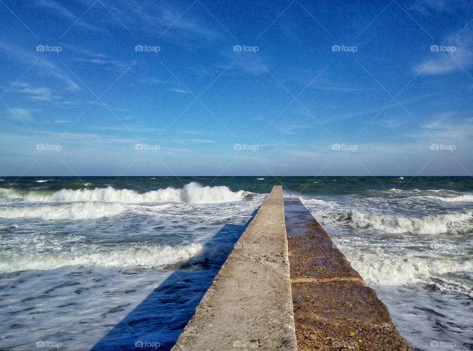 sea ​​pier морской пирс