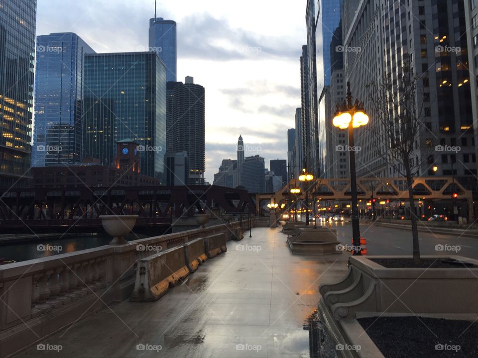 Chicago morning