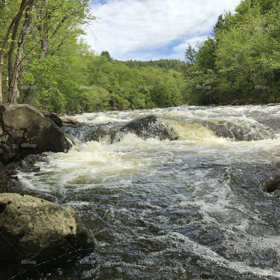 Ashuelot River in New Hampshire