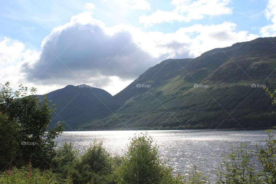 Landscape, Water, Lake, Mountain, No Person