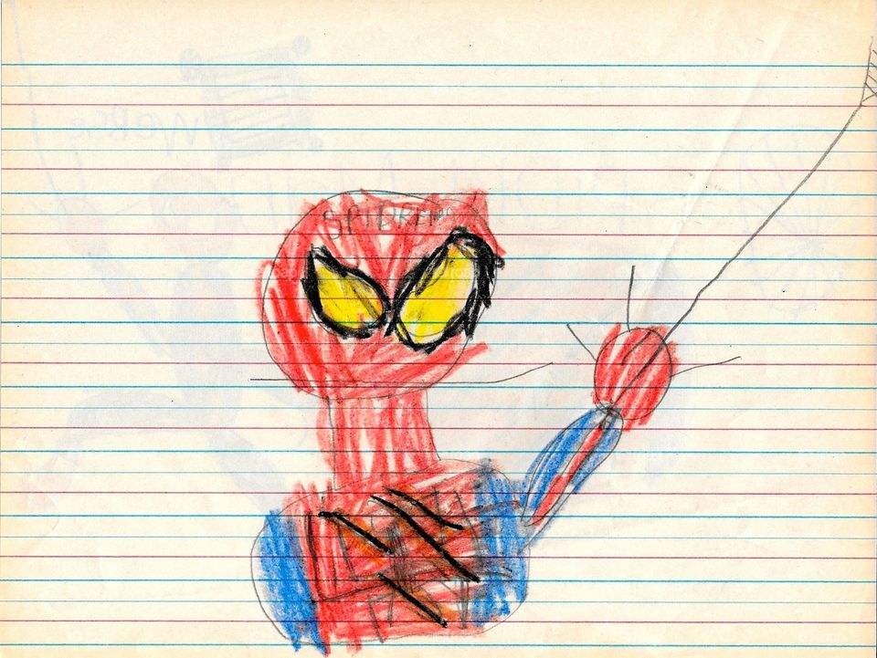 Spider-Man drawing 