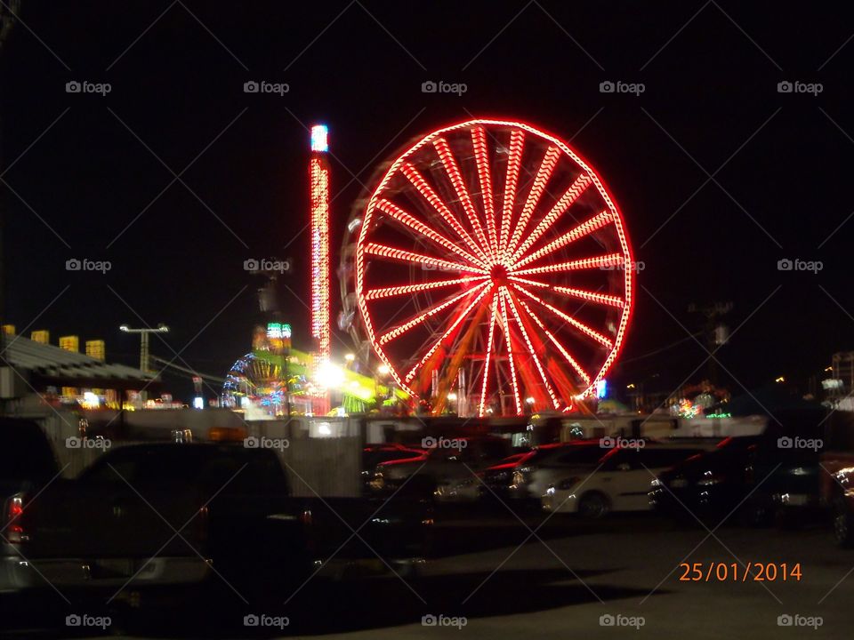 Red Ferris Wheel 