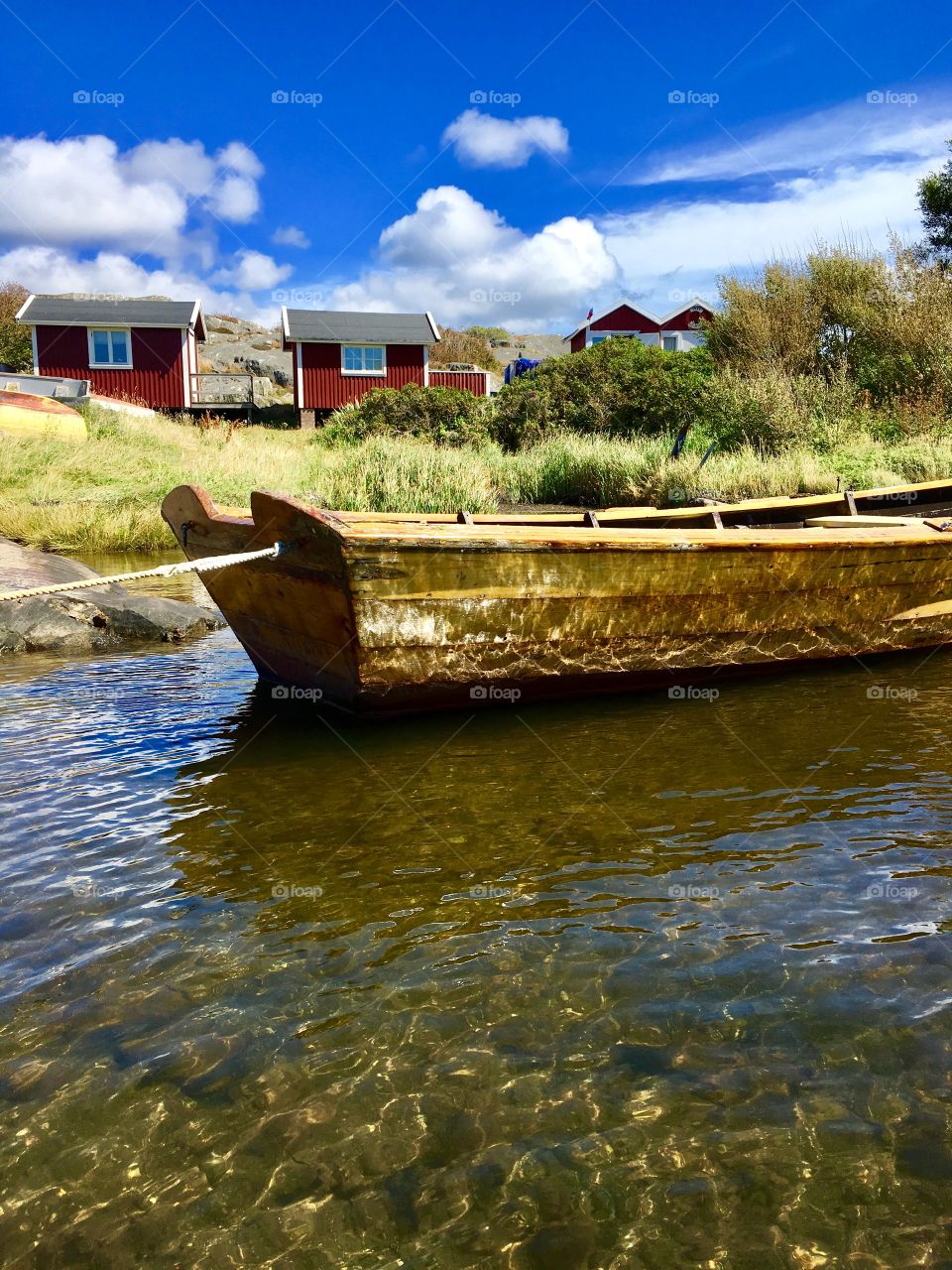 Wooden boat