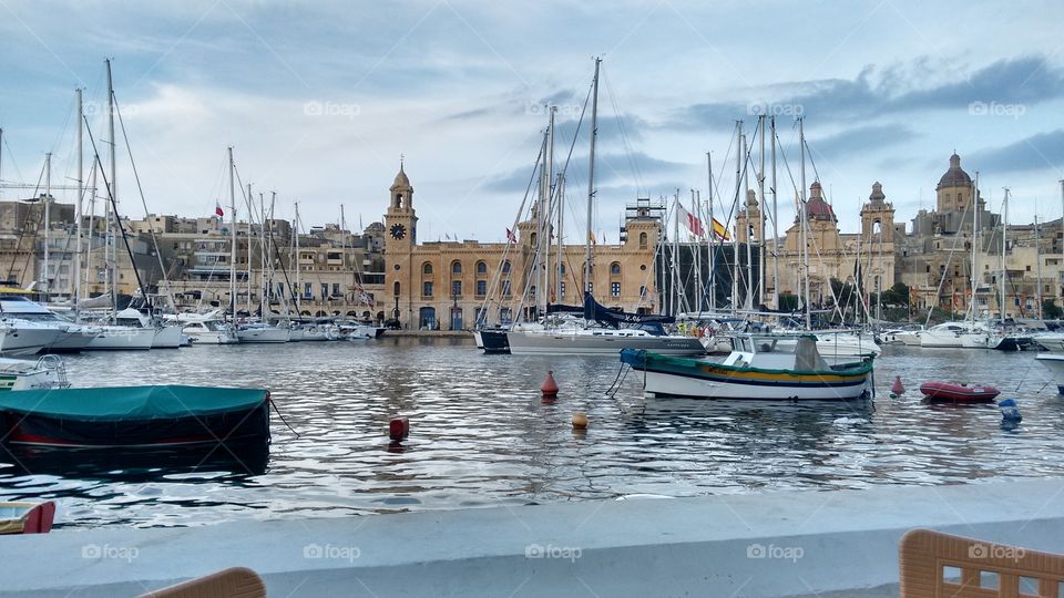 Birgu Waterfront in Malta