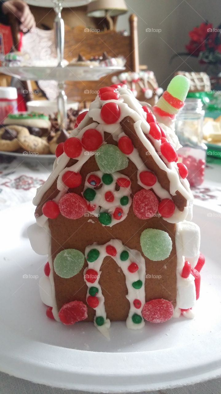Gingerbread house
