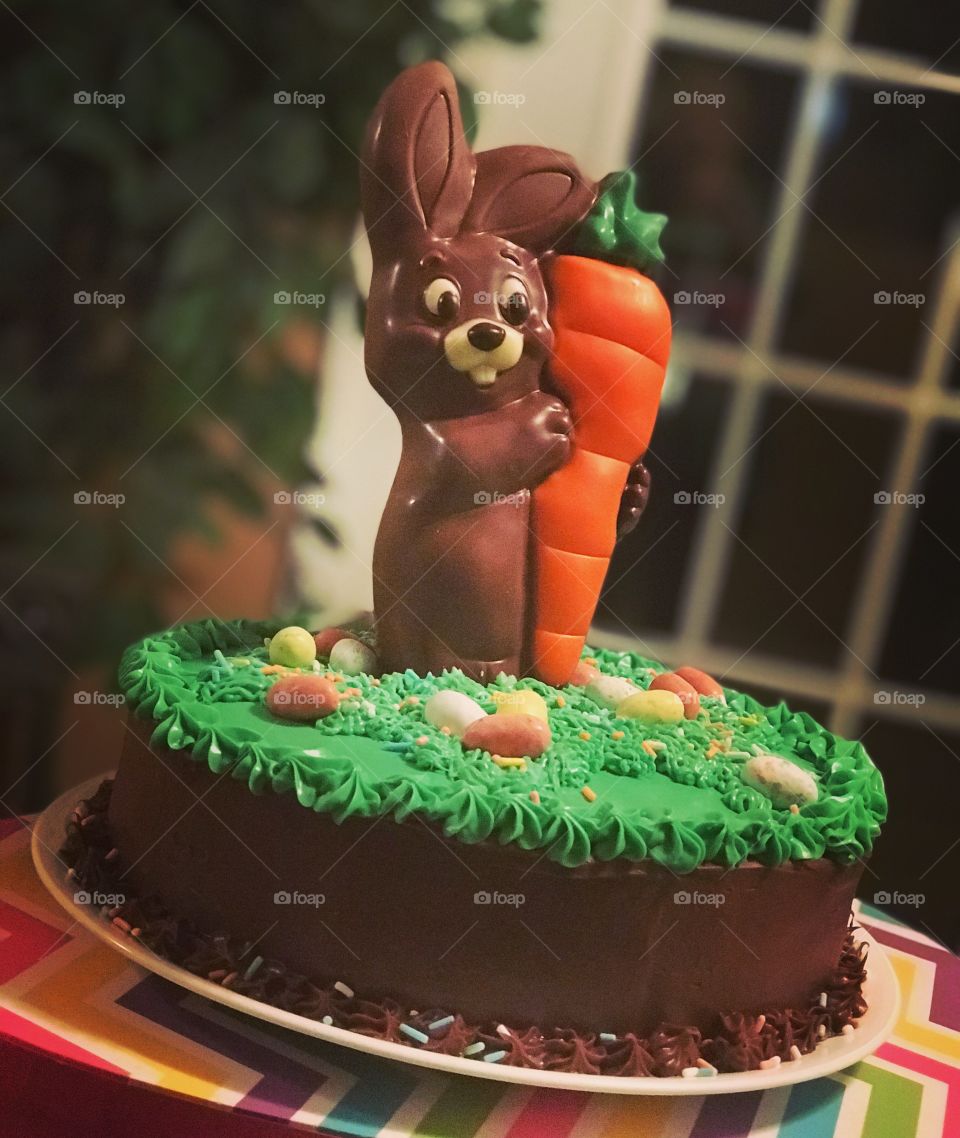 Easter Bunny Cake