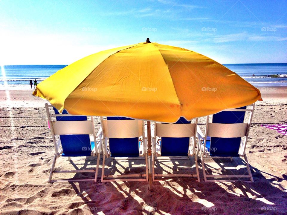 Beach chairs 