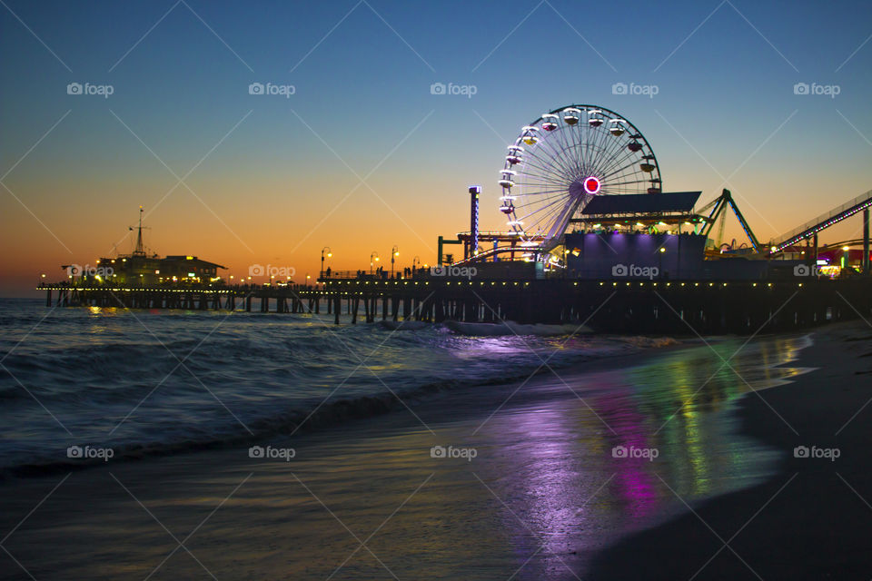 Santa Monica Pier, Los Angeles 