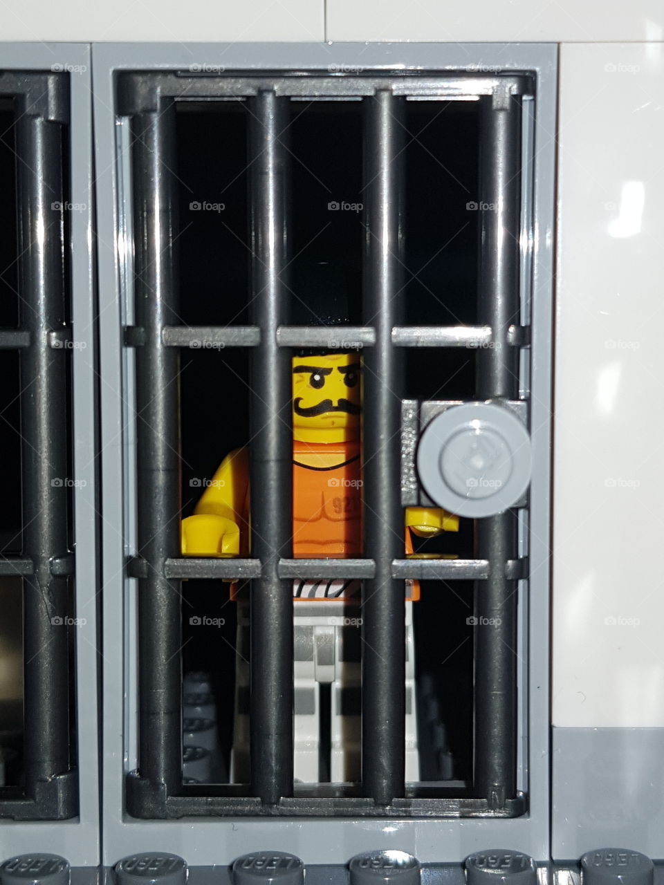 Life behind bars us not worth the time. don't be like Mister Lego man.