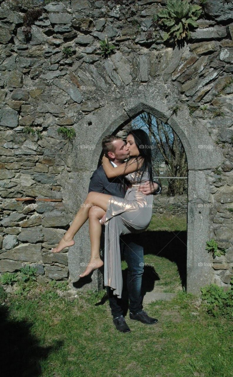 One of the happiest days of my life. With a kiss we close our Love