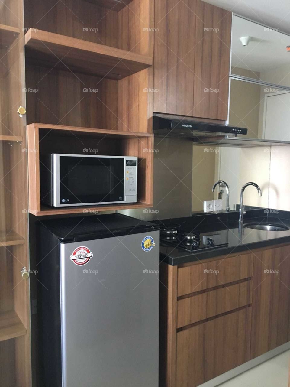 kitchen set for apartment