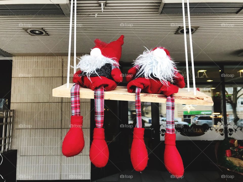 cute Christmas decorations appeared on the streets of Finnish towns☺️ It is never too early to prepare for a holiday 😜 ☺️Lappeenranta.Suomi🇫🇮🇫🇮