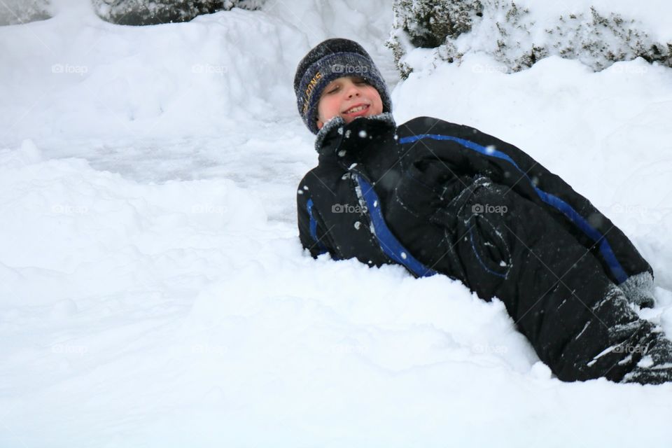 Chilling In The Snow