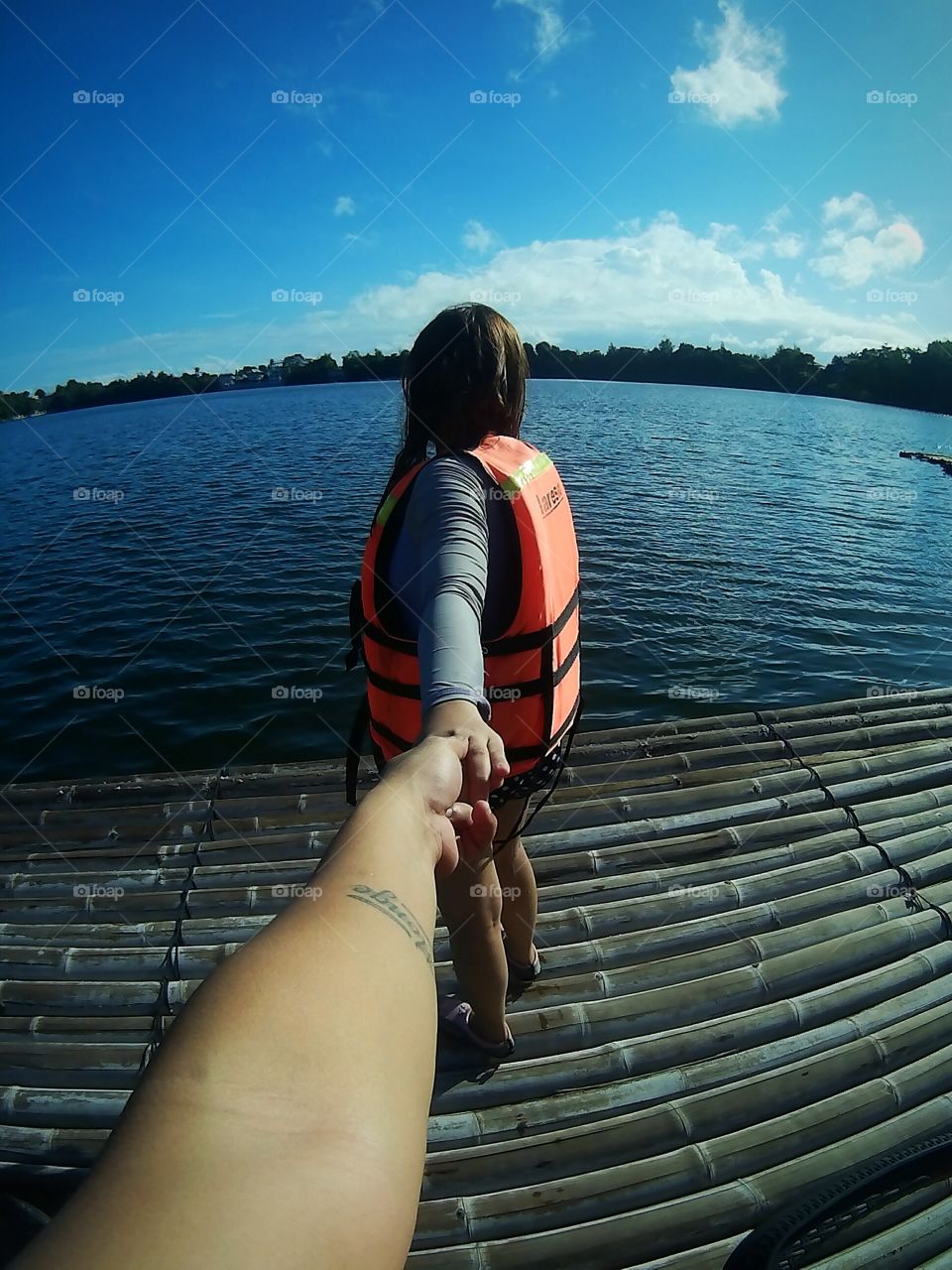 Hold my hand. Don't let go.
