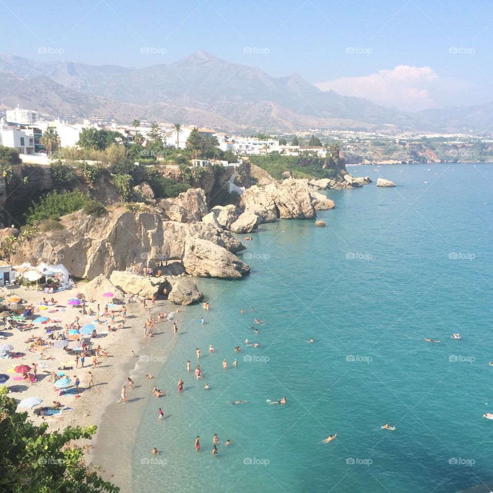 Photo I took backpacking around Spain in 2015. One of the prettiest beaches I saw in Spain. View my profile for more photos around Europe, India, and Australia.