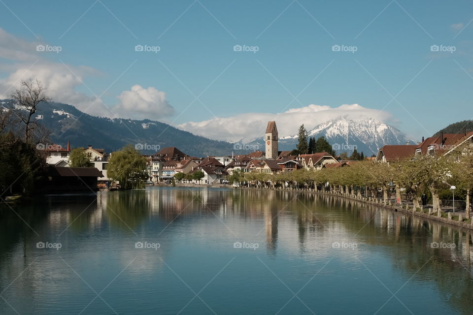 Water, Lake, No Person, Travel, Reflection
