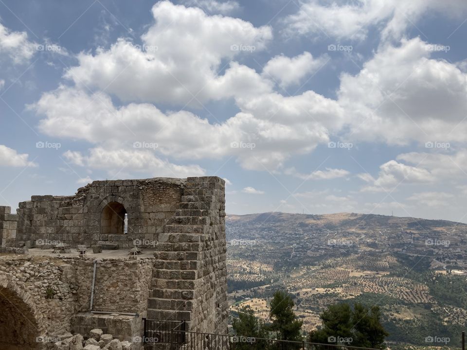 It’s the Ajloun Castle in Jordan