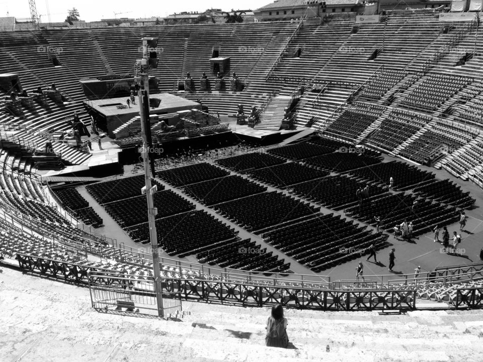 Arena di verona. Week end in verona