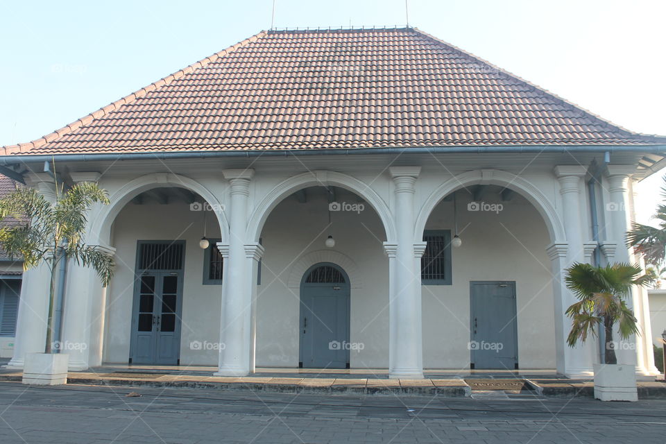 A building in Museum Vredeburg Yogyakarta