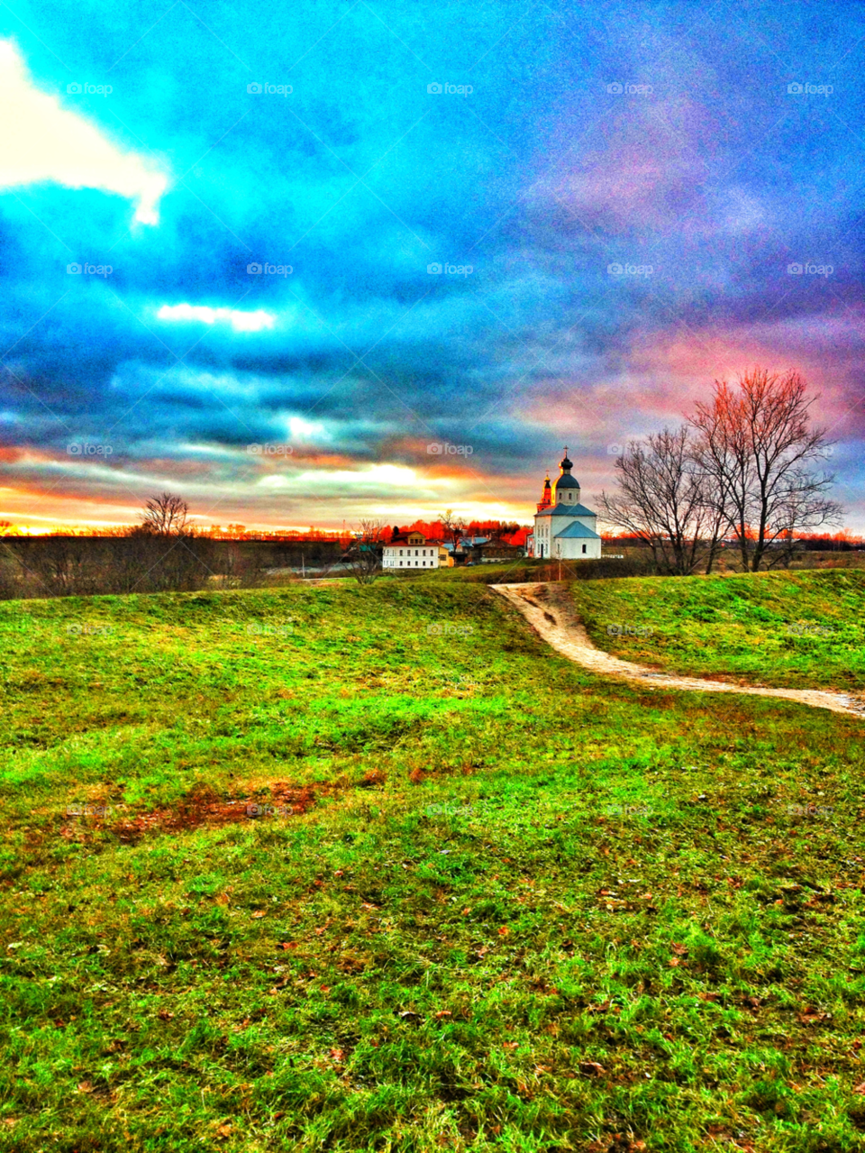 landscape sky nature sunset by penguincody