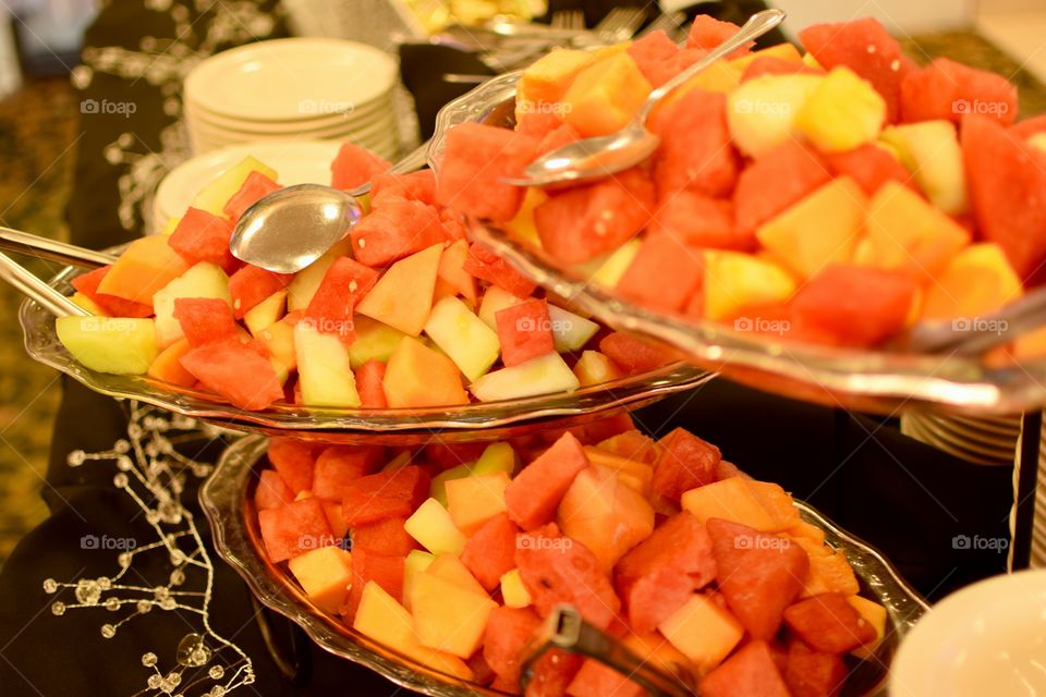 Watermelon and Cantaloupe 