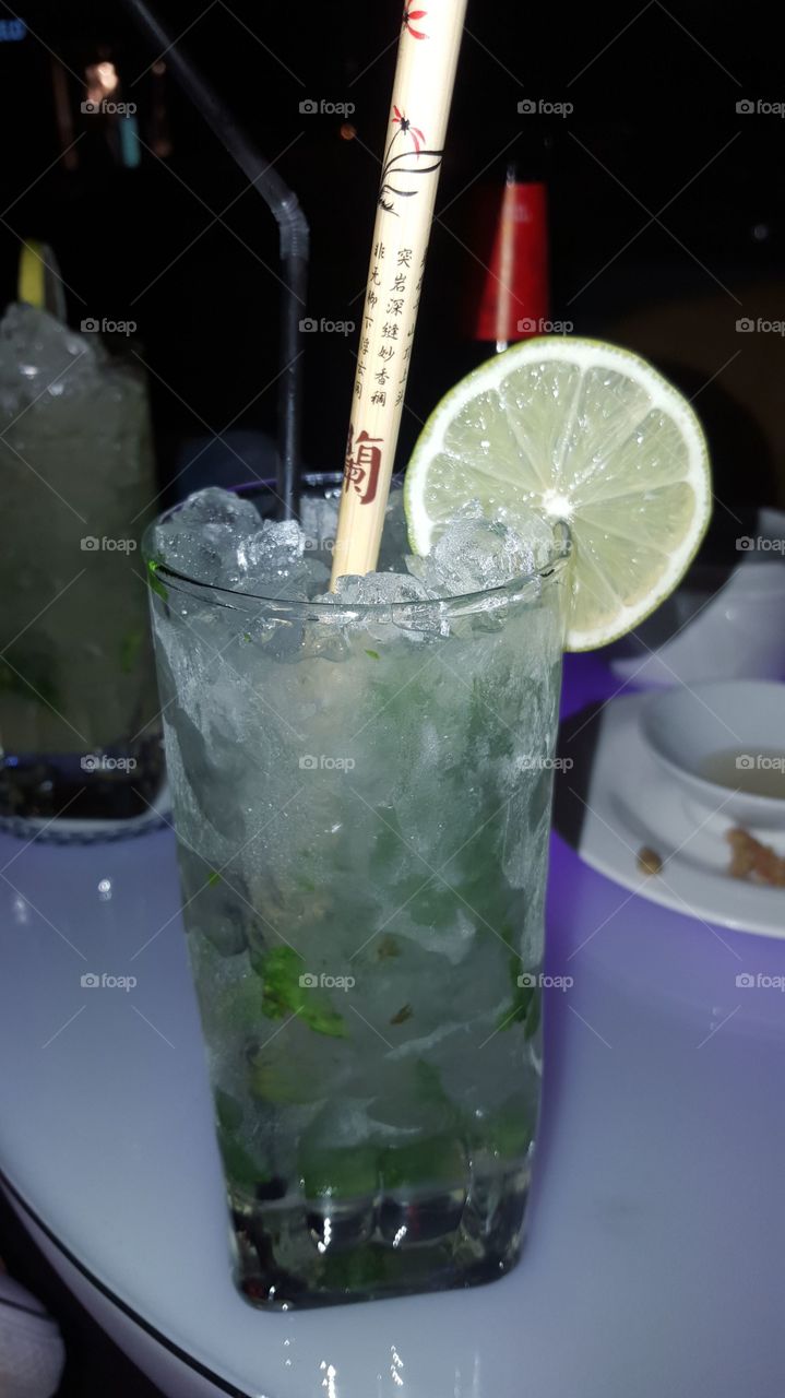 Mohito drink