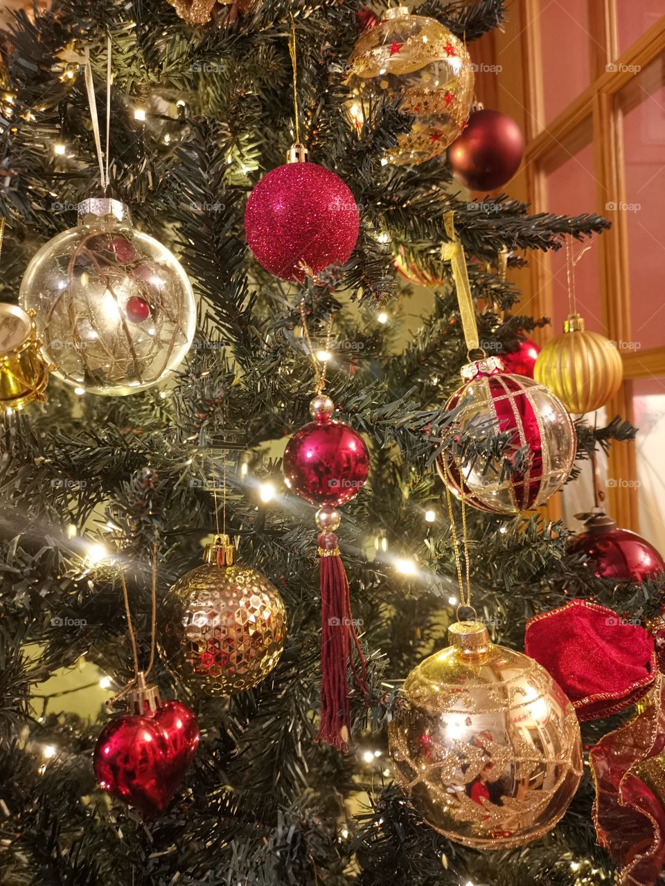 Baubles on the tree