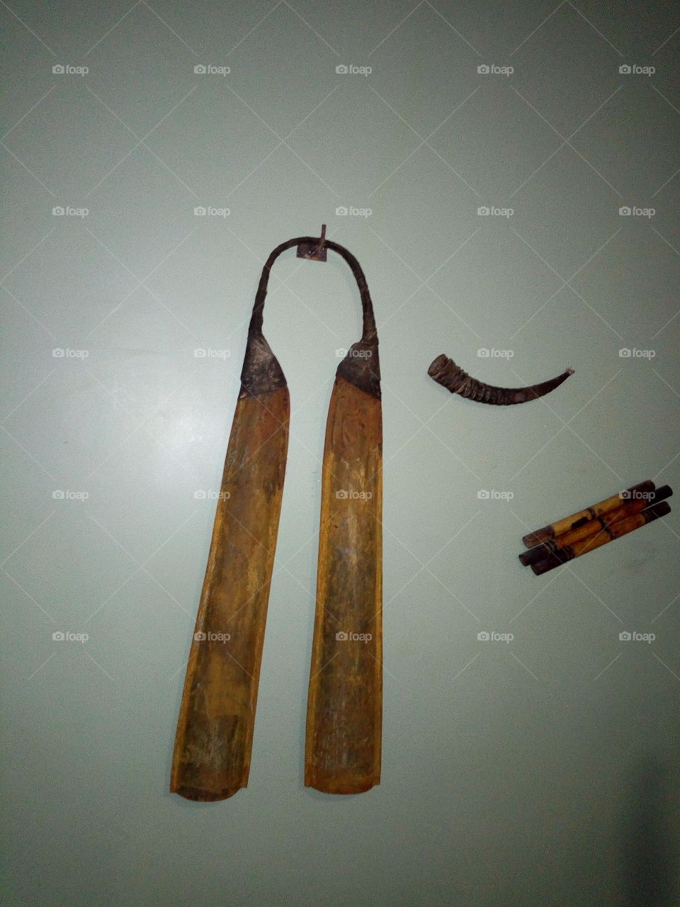 This African musical instruments, they are used in churches and mostly during traditional festivities. In the pictures are African guitar, keyboard, alert bells, talking drum.
Through the beats of the instruments war and jubilations are announced.