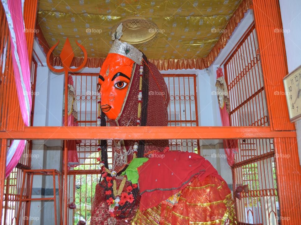 indian hindu god of chhattisgarh state chandi mata