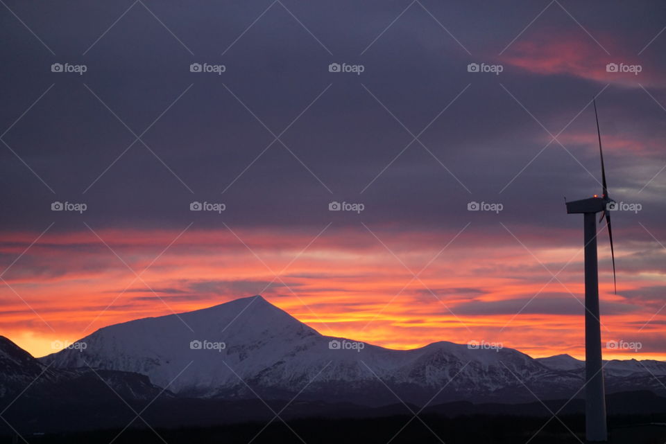 Sunset in Alaska
