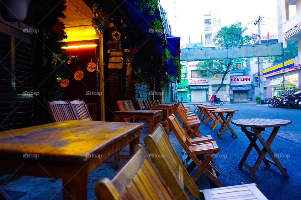Saigon coffee shop